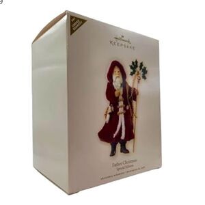 2007 Father Christmas,HALLMARK KEEPSAKE ORNAMENT
QXE9119 Colorway Santa